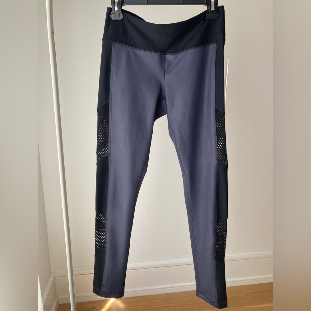 Reflex Black and Gray Active Leggings
